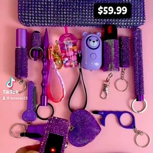 Purple Fairy Party Set